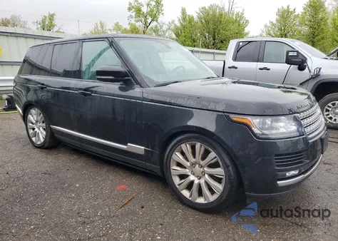2015 Land Rover Range Rover Supercharged from USA, damaged, VIN SALGS2TFXFA209102